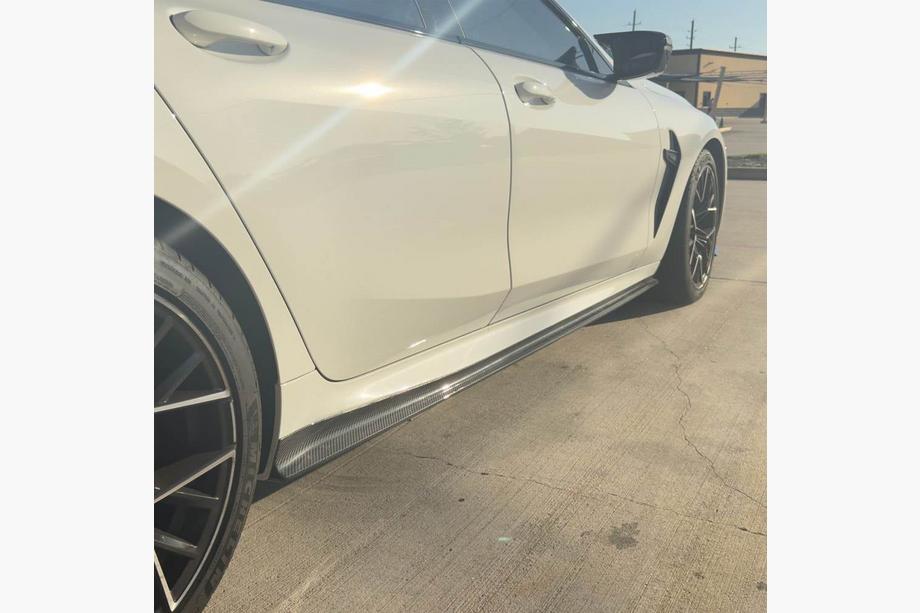 BMW 8 Series G14/G15/G16 2018- Schwellerleisten V1 (für G16 M-Sport/F93 M8, Carbon) Foto 4