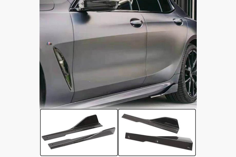 BMW 8 Series G14/G15/G16 2018- Schwellerleisten V2 (für G16 M-Sport/F93 M8, Carbon) Foto 1