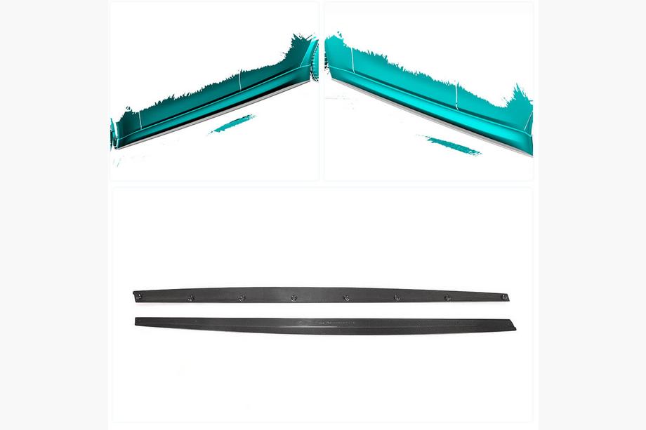 BMW 3 Series F30/F31 2012-2019 Schwellerabdeckungen V1 (für M3 Schweller, Carbon) Foto 2