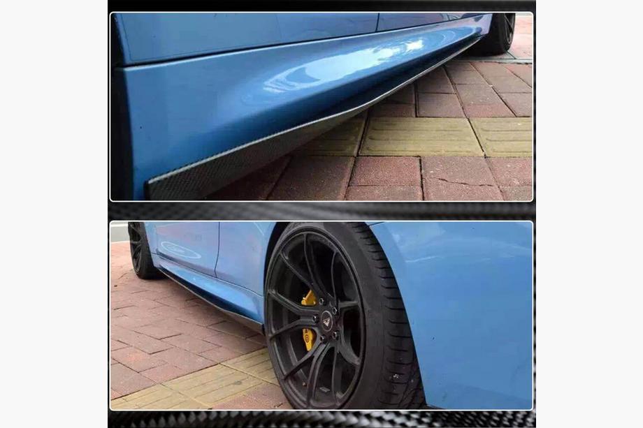 BMW 4 Series F32/F33/F36 2012-2020 Schwellerleisten V1 (für F82/F83, Carbon) Foto 3