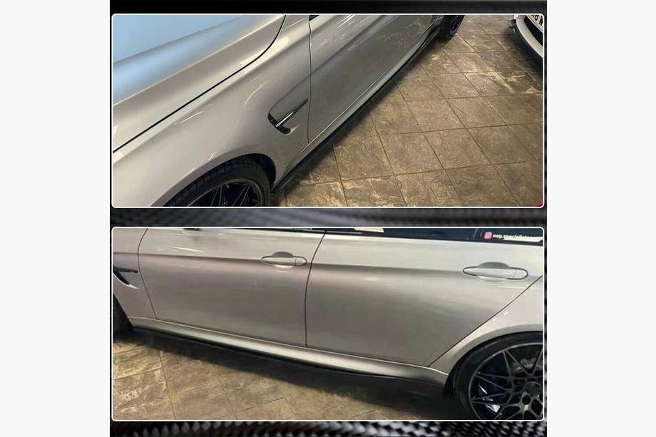 BMW 4 Series F32/F33/F36 2012-2020 Schwellerleisten V2 (für F82/F83, Carbon) Foto 4