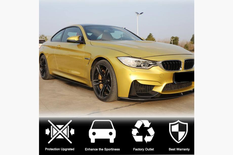 BMW 4 Series F32/F33/F36 2012-2020 Schwellerleisten V5 (für F82/F83, Carbon) Foto 2