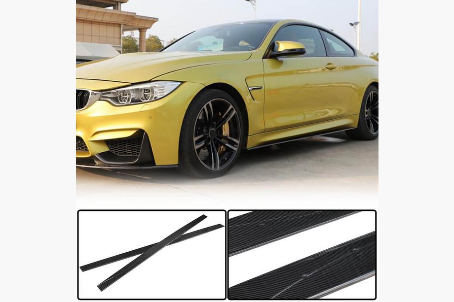 BMW 4 Series F32/F33/F36 2012-2020 Schwellerleisten Carbon V6 (für F82) Image