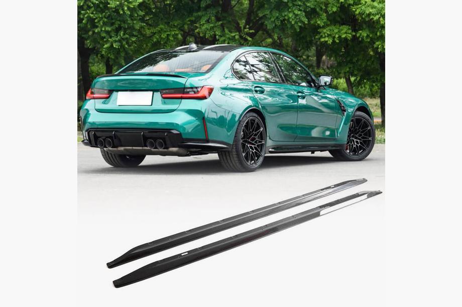 BMW 3 Series G20/G21 2018- Schwellerleisten V3 (für G80, Carbon) Foto 1