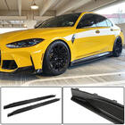 BMW 3 Series G20/G21 2018- Schwellerverkleidungen V4 (für G80, Carbon) Foto 1
