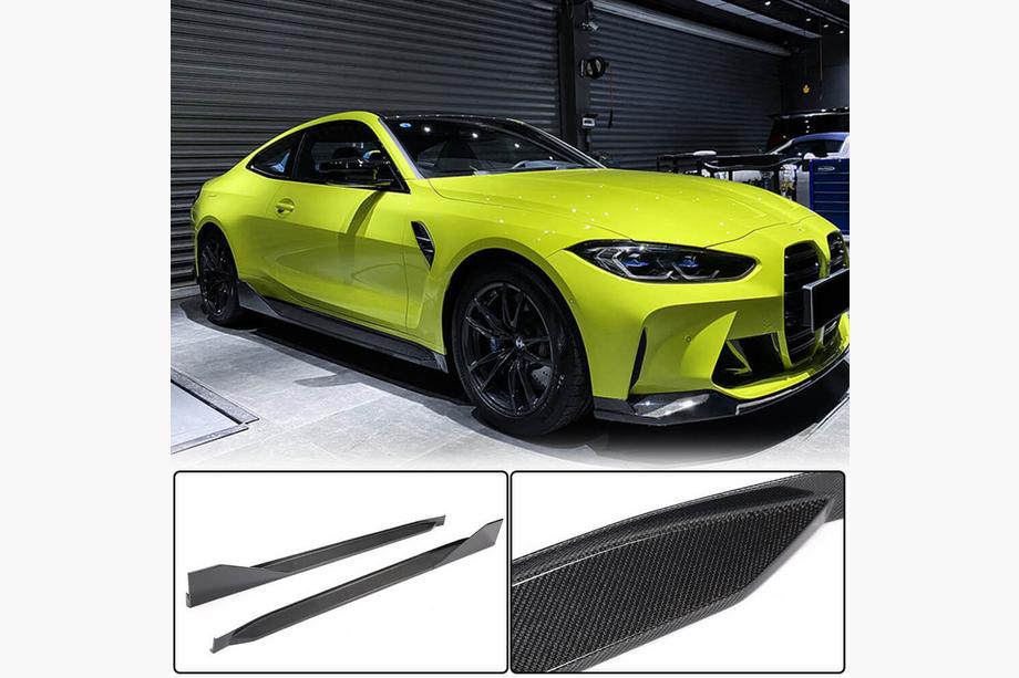 BMW 4 Series G22/23/26 2020- Schwellerleisten V2 (für G82/G83, Carbon) Foto 1