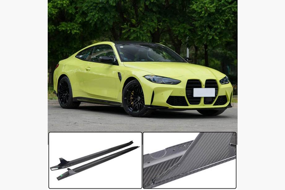 BMW 4 Series G22/23/26 2020- Schwellerleisten V3 (für G82/G83, Carbon) Image