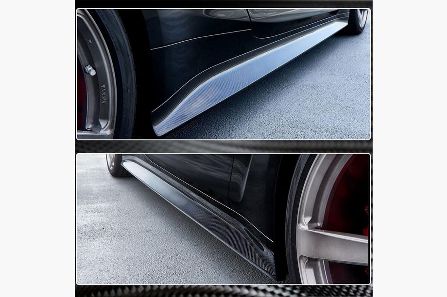 BMW 4 Series G22/23/26 2020- Schwellerleisten V4 (für G82/G83, Carbon) Foto 3