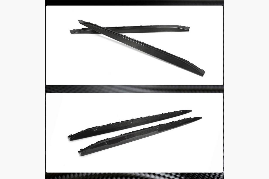 BMW 4 Series G22/23/26 2020- Schwellerleisten V4 (für G82/G83, Carbon) Foto 4