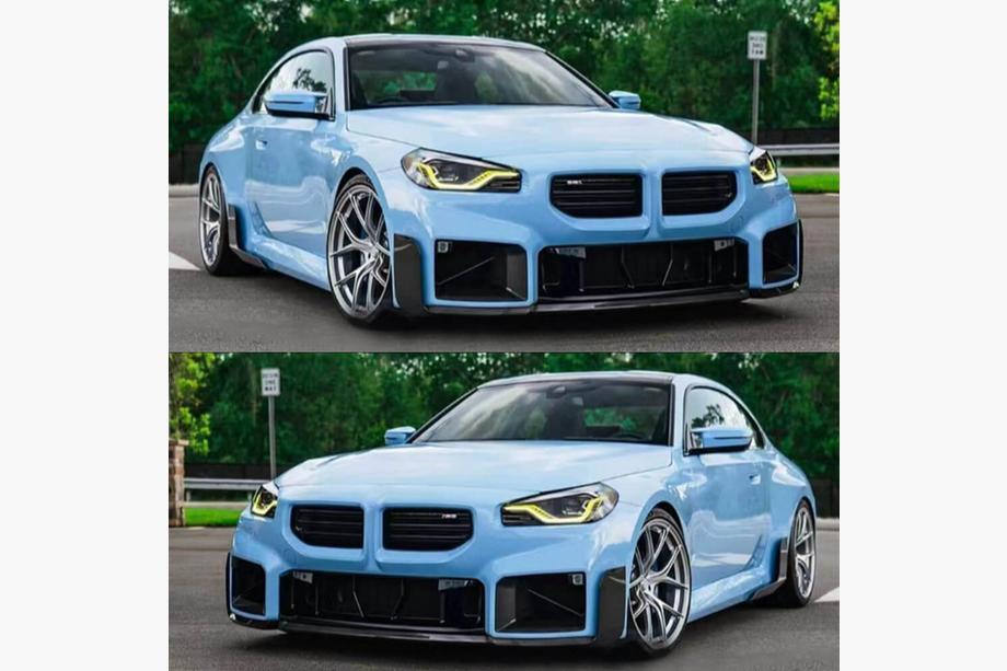 BMW 2 Series G42 2021- Schwellerleisten ABS V4 (für G87) Foto 2