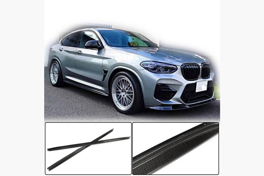 BMW X3 G01 2018- Schwellerleisten V1 (für F97/G01 M-Sport 2018-2021, Carbon) Foto 2