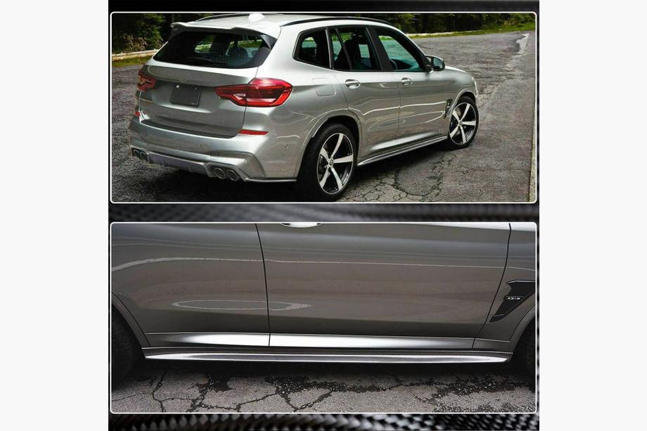 BMW X3 G01 2018- Schwellerleisten Carbon V2 (für F97/G01 M-Sport 2019-2021) Foto 5