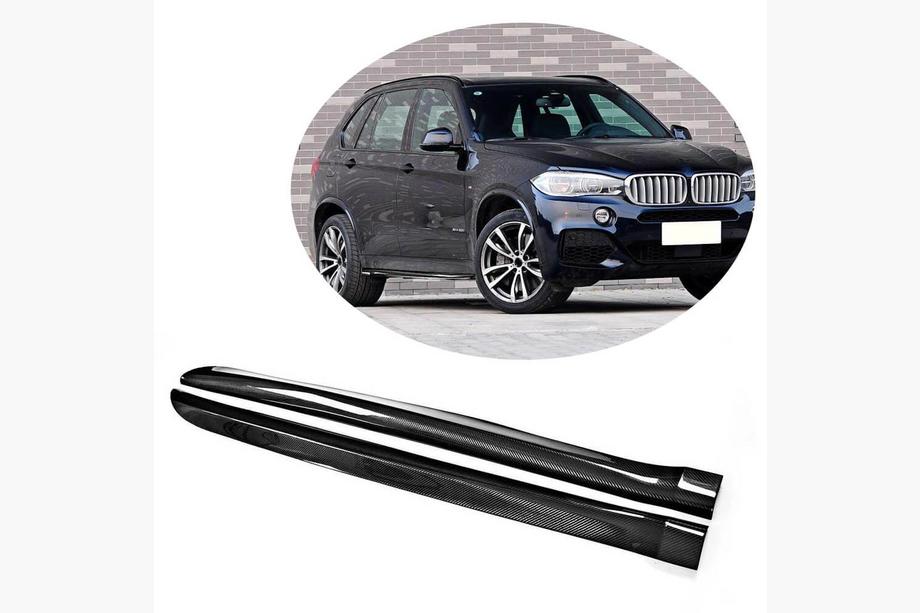 BMW X5 F15 2013-2018 Schwellerleisten Aufsätze (für M-Sport, Carbon) Foto 1