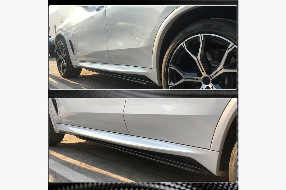BMW X5 G05 2019–2026 Schwellerleisten Carbon V1 (Echter Carbon) Foto 4