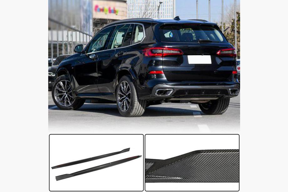 BMW X5 G05 2019–2026 Schwellerleisten Carbon V2 (Echtes Carbon) Foto 1