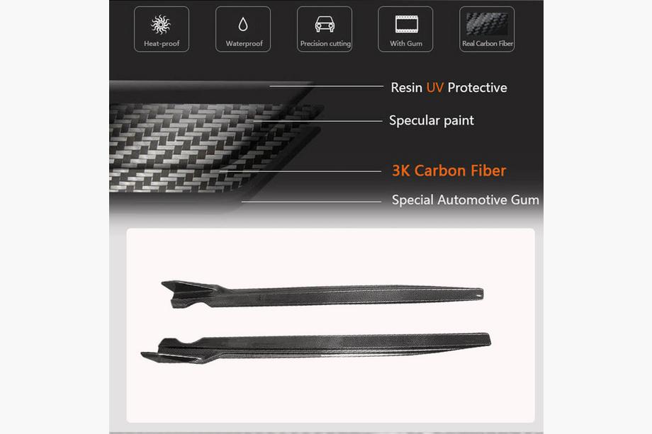BMW X6 G06 2019–2027 Einstiegsleisten (2018-2022, Carbon) Foto 3