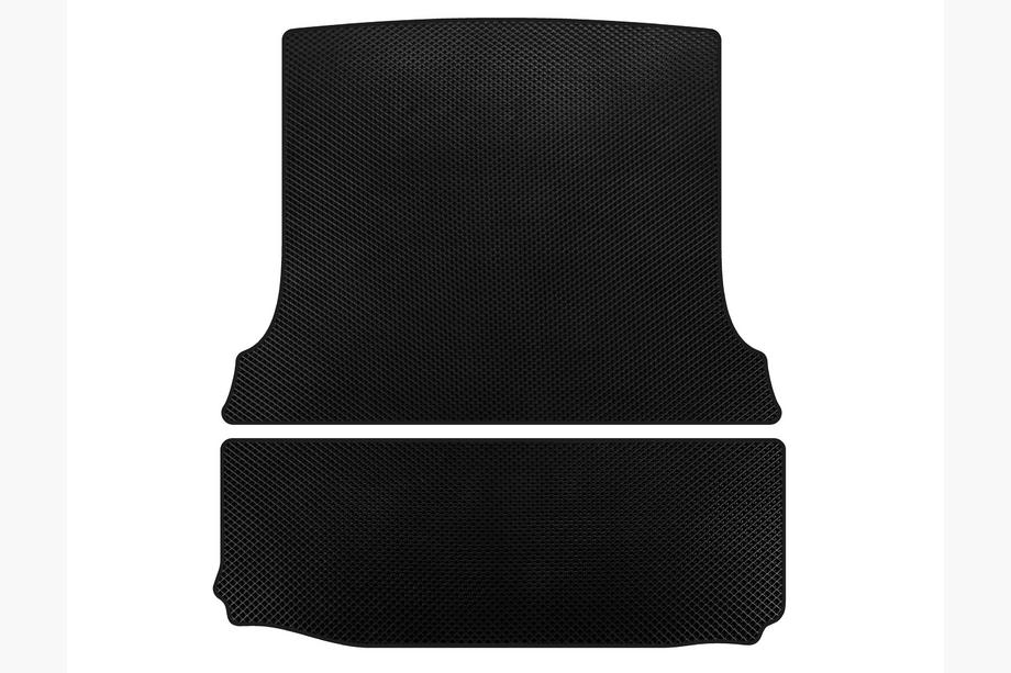 Fiat Fiorino/Qubo 2008-2024 EVA Kofferraummatte (Laderaum, Schwarz) Image