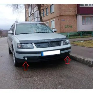 Nebelscheinwerfer (1997-2000, mit LED Lampen) Volkswagen Passat B5 1997-2005 Foto 3