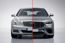 Mercedes S-class W221 2005-2013 Facelift-Umbaukit auf W223 AMG S63 Foto 1