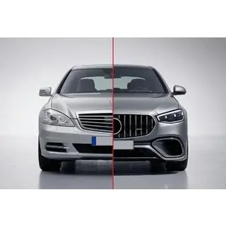 Facelift-Umbaukit auf W223 AMG S63 Foto 1