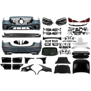 Facelift Kit auf W223 AMG S63 (mit Türgriffen und Einsätzen) Foto 1