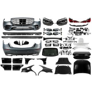 Facelift Kit auf W223 AMG Line (mit Türgriffen und Einsätzen) Foto 1