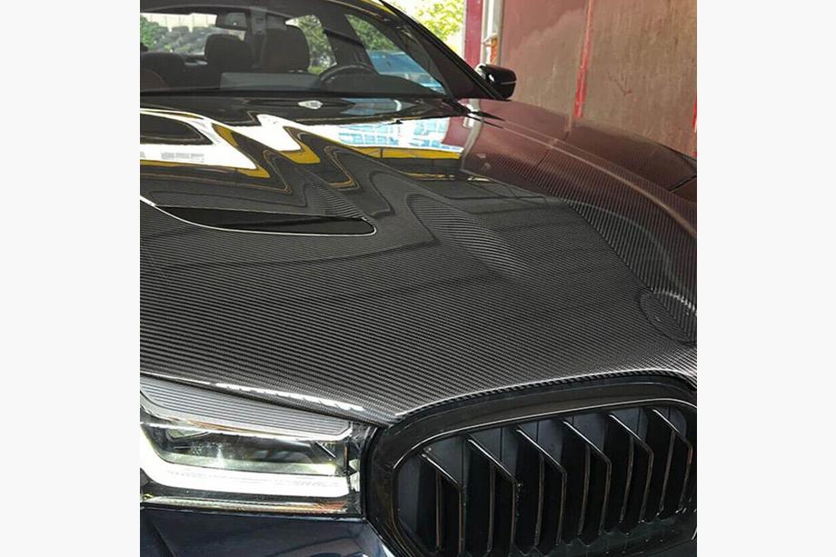 BMW 5er G30/G31 2017–2023 Motorhaube (F90-Style, Carbon) Image
