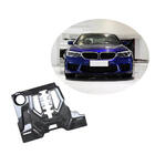 BMW 5er G30/G31 2017–2023 Motorabdeckung Carbon (für F90) Foto 1