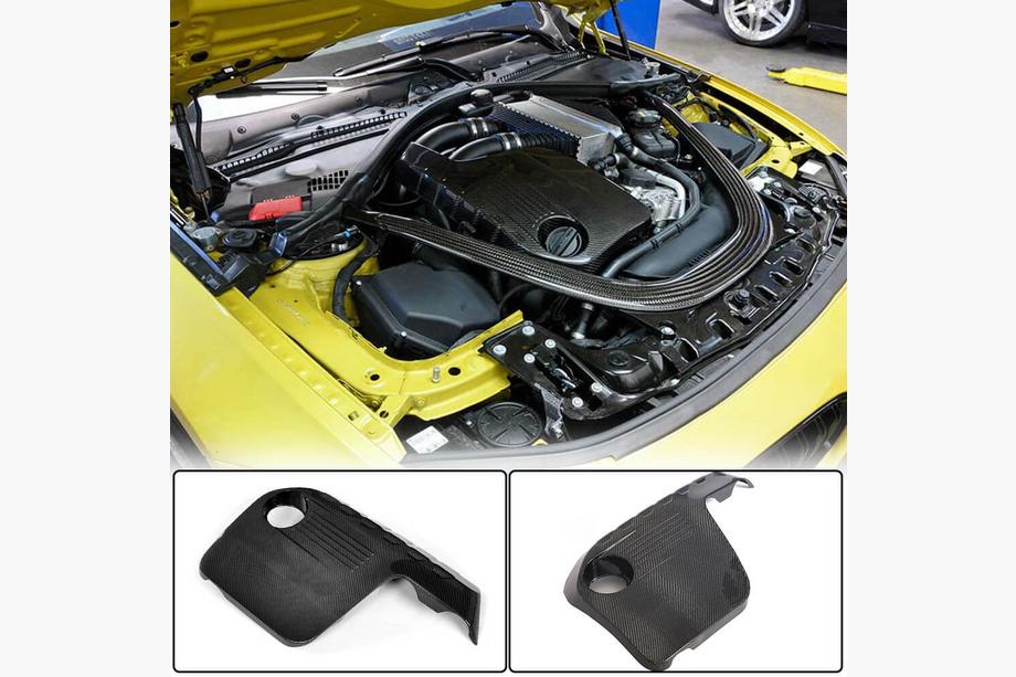 BMW 4 Series F32/F33/F36 2012-2020 Motorabdeckung (für F82/F83, Carbon) Image