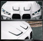 BMW 3 Series G20/G21 2018- Motorhaubenabdeckung (für G80, Carbon) Foto 5