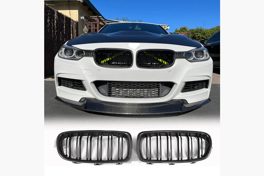 BMW 3 Series F30/F31 2012-2019 Nieren M-Look V1 (Carbon) Image