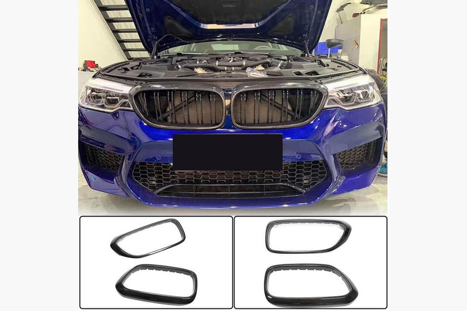 BMW 5er G30/G31 2017–2023 Kühlergrill Umrandung (2017-2020, Carbon) Image