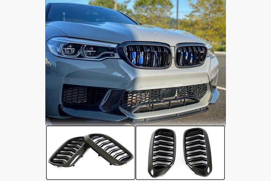 BMW 5er G30/G31 2017–2023 Nieren M-Look V2 (2017-2020, Carbon) Image
