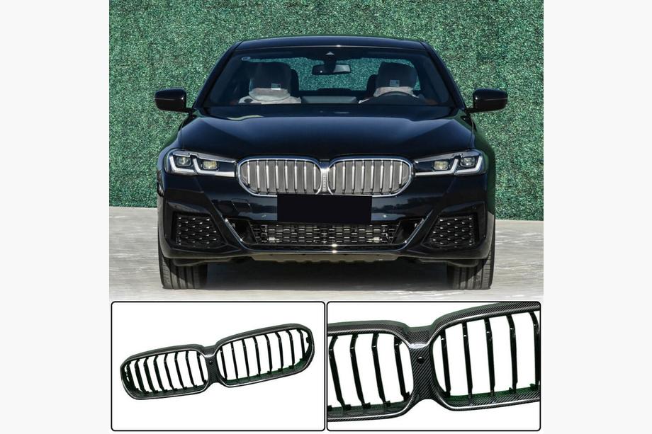 BMW 5er G30/G31 2017–2023 Nieren 1 Bar (2021-2023, Carbon) Foto 1