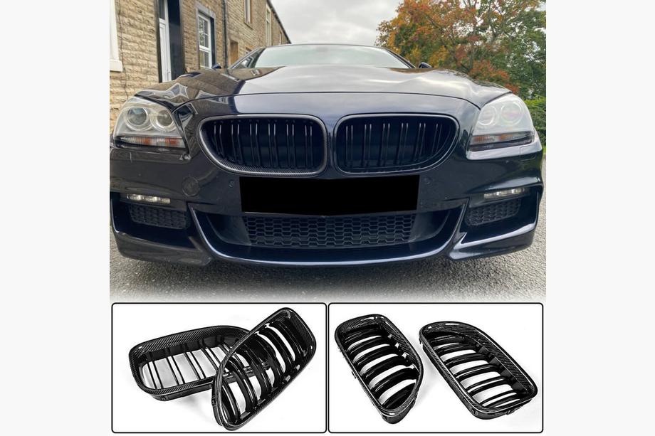 BMW 6 Series F12/F13/F06 2011-2018 M-Look Nieren (Carbon) Image