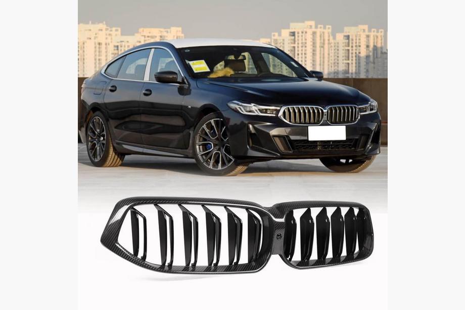 BMW 6 Series G32 2017- M-Look V2 Nieren (2020-2023, Carbon) Foto 1