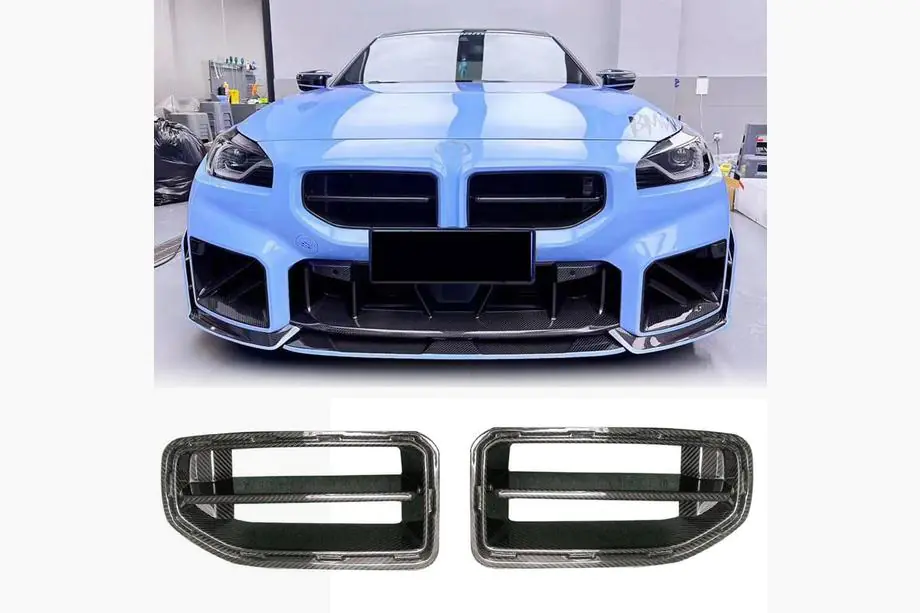 BMW 2 Series G42 2021- Nieren Trockencarbon (für G87) Image