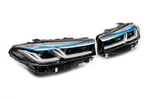 BMW 5er G30/G31 2017–2023 Voll-LED-Laser-Scheinwerfer vorne Facelift (Stoßstangenwechsel) Foto 4