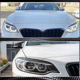 Scheinwerferblenden (Carbon) BMW 2 Series F22/F23 2014-2021 Foto 4