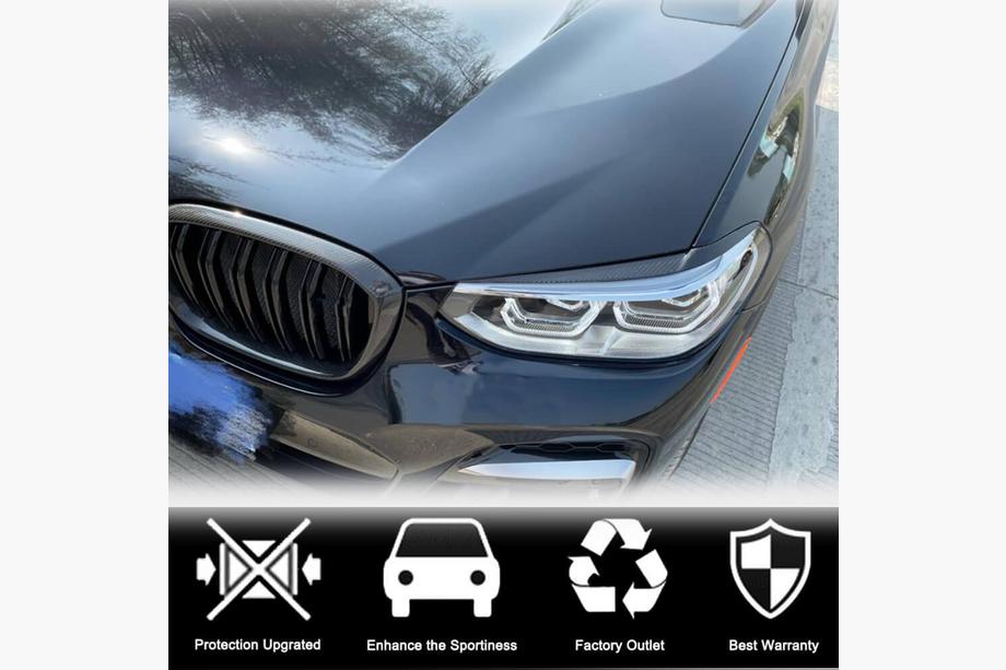 BMW X3 G01 2018- Scheinwerferblenden FRP V3 Foto 3