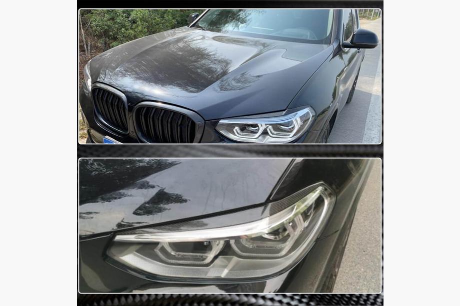 BMW X3 G01 2018- Scheinwerferblenden FRP V3 Foto 4