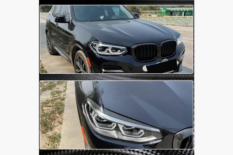 BMW X3 G01 2018- Scheinwerferblenden FRP V3 Foto 5
