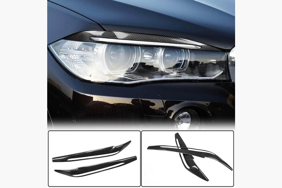 BMW X5 F15 2013-2018 Scheinwerferblenden V1 (Carbon) Image