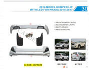 Toyota Land Cruiser Prado 150 2009-2023 Stoßstangenschutz vorne und hinten Luxury (2013-2017) Foto 28