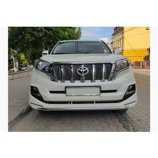 Stoßstangenschutz vorne und hinten Luxury (2013-2017) Toyota Land Cruiser Prado 150 2009-2023 Foto 1