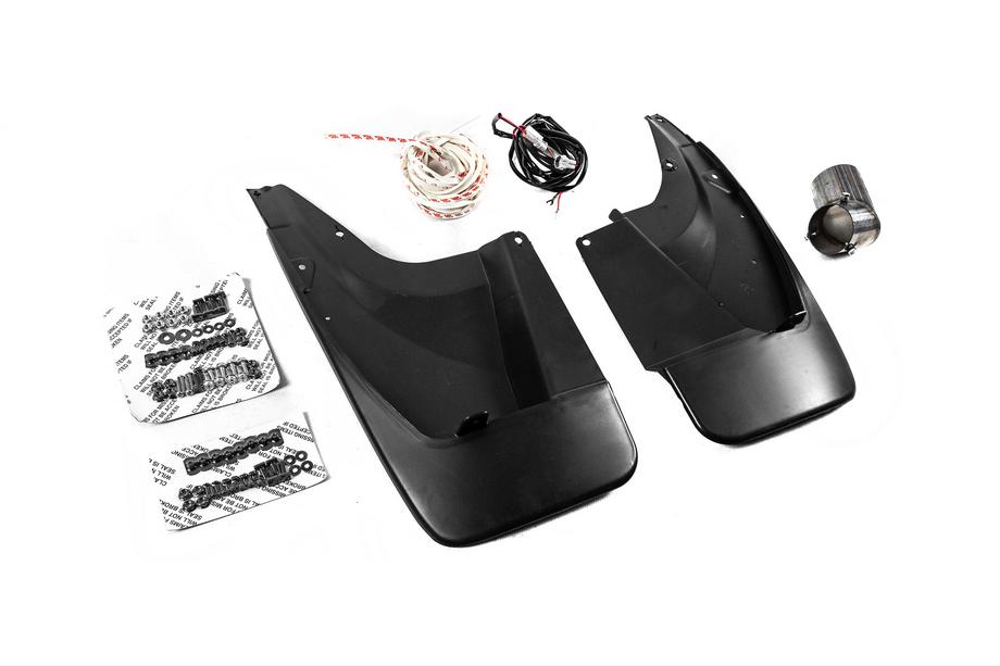 Toyota Land Cruiser Prado 150 2009-2023 Stoßstangenschutz vorne und hinten Luxury (2013-2017) Schwarz Foto 14