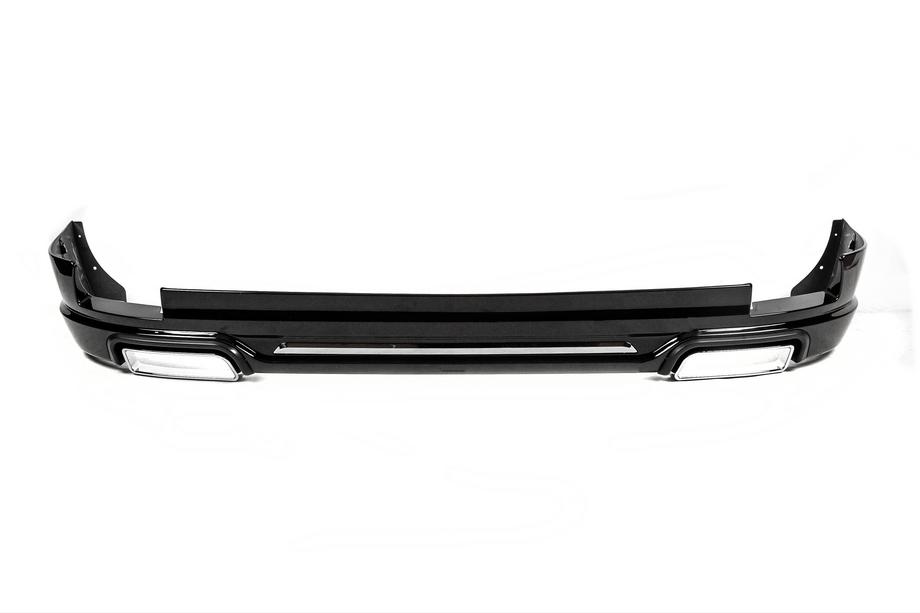 Toyota Land Cruiser Prado 150 2009-2023 Stoßstangenschutz vorne und hinten Luxury (2013-2017) Schwarz Foto 20