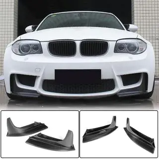 Frontstoßstangen Flap Aufsätze (für 1M E82, Carbon) Foto 1