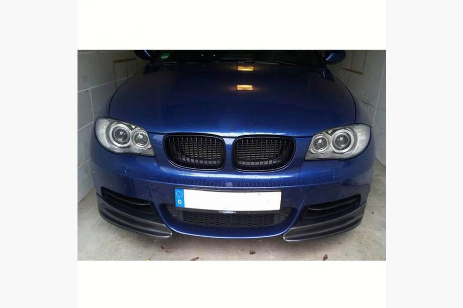 BMW 1 Series E81/E82/E87/E88 2004-2011 Frontstoßstangen Flap Aufsätze (für E82/E88 M-Sport, Carbon) Foto 3