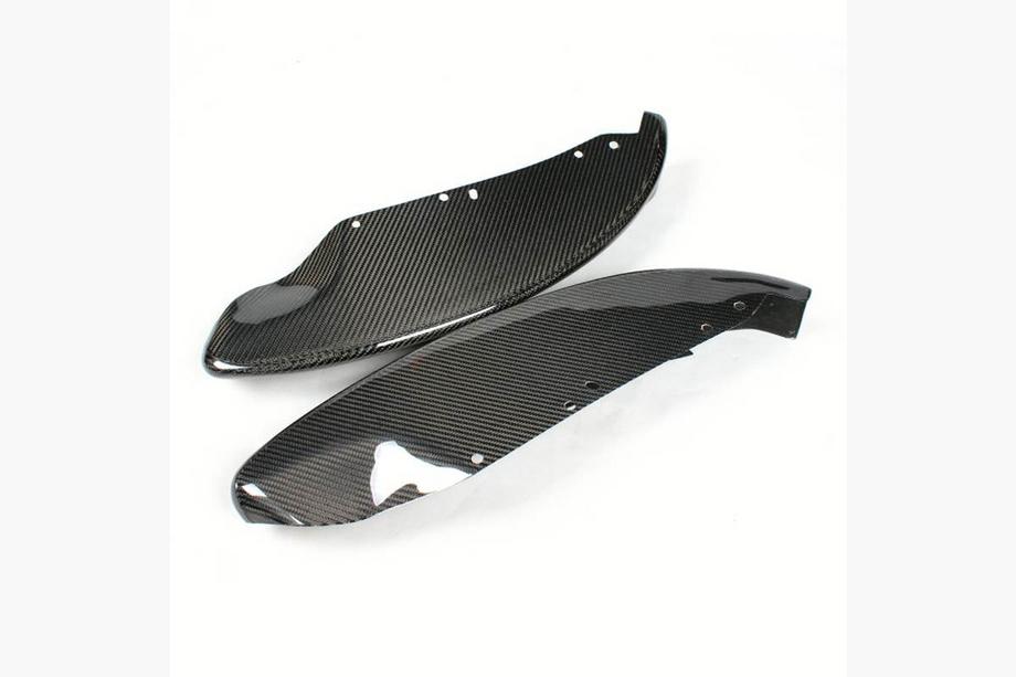 BMW 1 Series E81/E82/E87/E88 2004-2011 Frontstoßstangen Flap Aufsätze (für E82/E88 M-Sport, Carbon) Foto 6